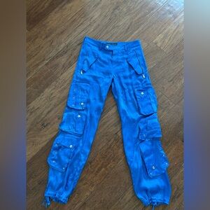 Ralph Lauren Black Label Electric Blue Cargo Pants